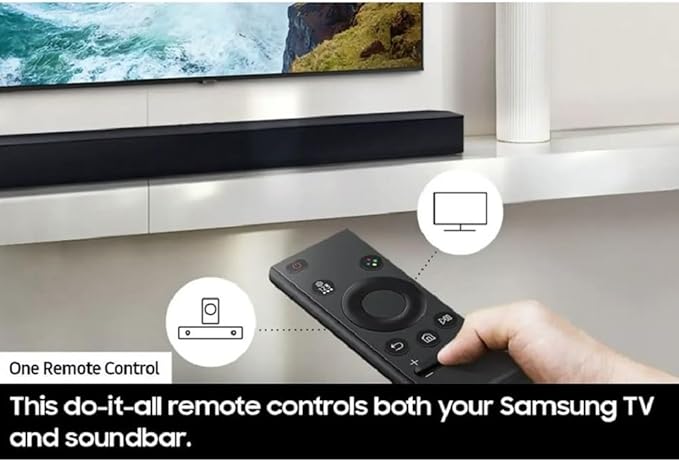 Samsung B-Series 4.1.CH Soundbar & Rear Speakers w/Subwoofer Bluetooth HW-C47M/ZA (Renewed)