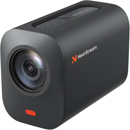 VM46 Wireless Live Streaming Camera, 4K Camera for Streaming with 8-Mic Noise Canceling Array, 60X Hybrid Zoom, 6H Battery, App Control,Stream to YouTube/Twitch/Facebook/RTMP via LTE/Wi-Fi