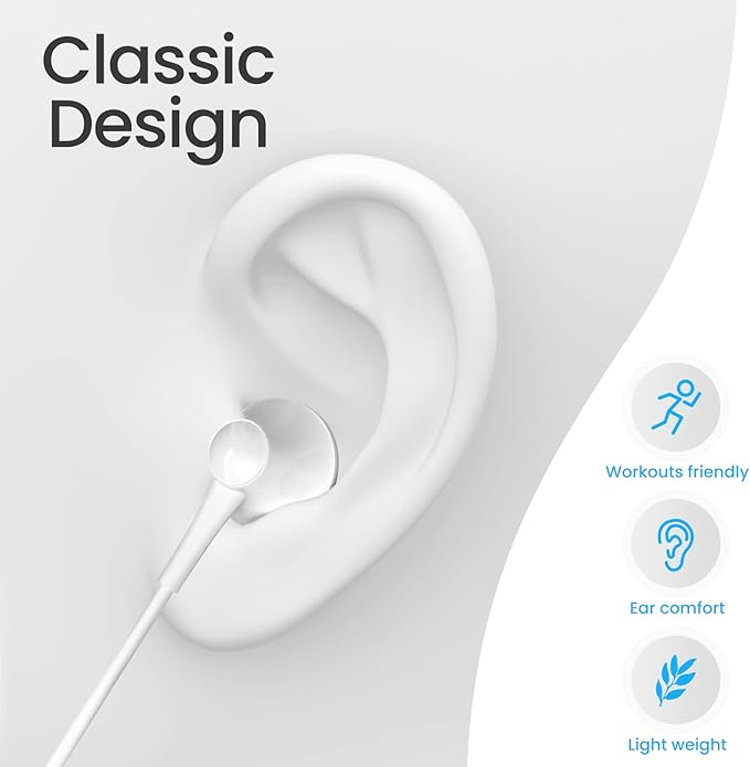 USB C Wired Headphones 4 Pack, Type C Earbuds HiFi Stereo Earphones with Microphone, Remote Control in Ear Headset for Samsung Galaxy S23 S22 S21 S20 Ultra, Note 20 10, iPad Pro, Pixel 7 and More