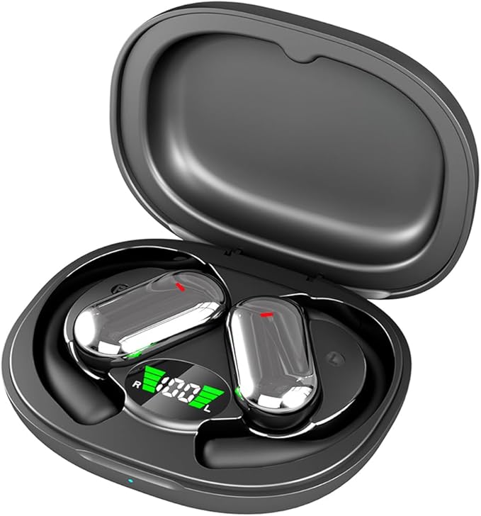 Ai Translation Earbuds Real Time Translator Headphones Audifonos Traductores Inglés Español, Open Ear Translating Wireless Earphones Perfect for Travel, Business & Language Learning