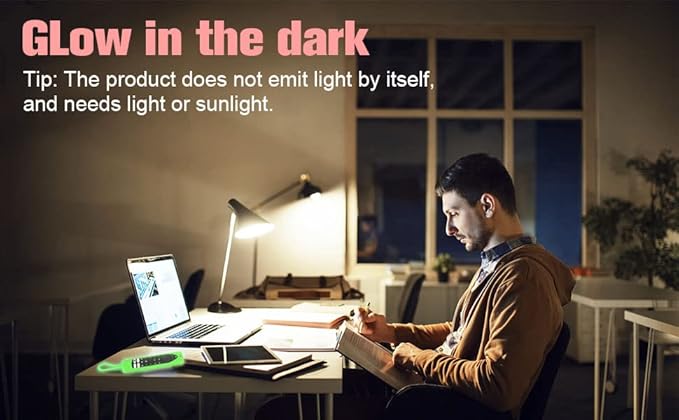 [2-Pack] Climberer Night Vision Covers for Fire Stick 4K Max (New Model) | Fire TV 4k max+ Compatible with(Insignia, Toshiba, Pioneer, Omni) Fire TV Remote 2024- Luminous Silicone with Lanyard