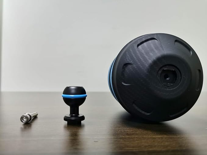 Buoyancy Float Arm,DIVTEK Dive Bracket with Nauticam Bayonet Mount Improved Lightweight for Underwater Camera Tray Scuba Dive Video Lights Arms