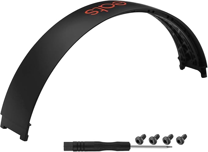 Studio 3 Headband Replacement Parts Accessories Studio 2 Headband Top Arch Band Pad Repair Kit Compatible with Studio 3.0/Studio 2.0 Headphones. (Defiant Black Red)