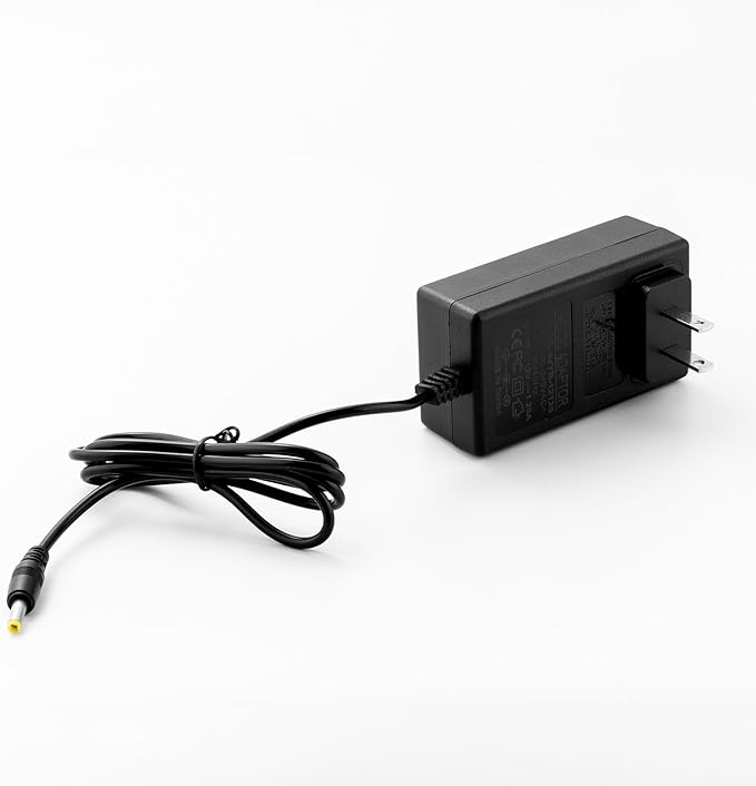 15W Power Adapter Replacement for Echo Pop, Dot 5th Gen, Dot 4th Gen, Dot 3rd Gen, Kids Edition, TV Cube Smart Speakers - Black Charger Cord Plug Long Cable, 3ft