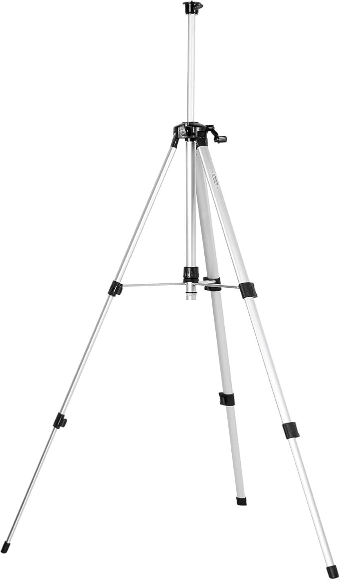 Firecore Adjustable 60-inch Aluminum Alloy Laser Tripod, with Bubble Level and Extra 5/8"-11 Tripod Adapter-FT1500D