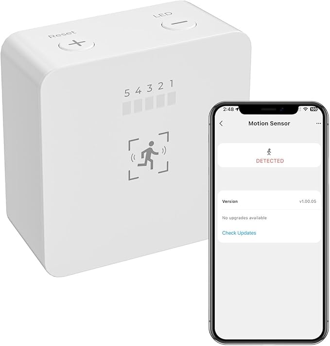 THIRDREALITY Zigbee Motion Sensor R1,Adjustable Sensitivity,Real-time Alerts,Zigbee Hub Required,Support Home Assistant,SmartThings, Homey, Hubitat or Echo Devices with Built-in Zigbee hub