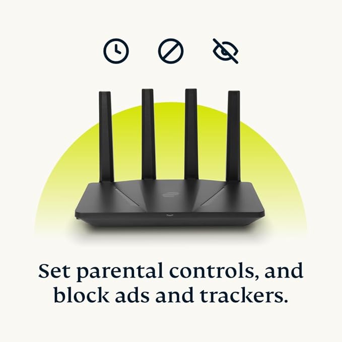 Aircove | Wi-Fi 6 VPN Router for Home | Protect Unlimited Devices | Free 30-Day ExpressVPN Trial | International Version
