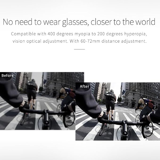 3D Glasses Virtual Reality VR for Smartphone Google Cardboard, Wireless Bluetooth VR Headset Helmet Stereo for Android iOS iPhone 12 11 Pro Max Mini X R S 8 7 Samsung 4.7-6.2" Phone (White)