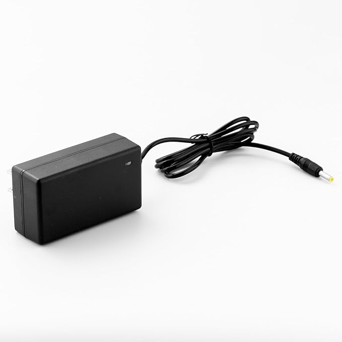 15W Power Adapter Replacement for Echo Pop, Dot 5th Gen, Dot 4th Gen, Dot 3rd Gen, Kids Edition, TV Cube Smart Speakers - Black Charger Cord Plug Long Cable, 3ft