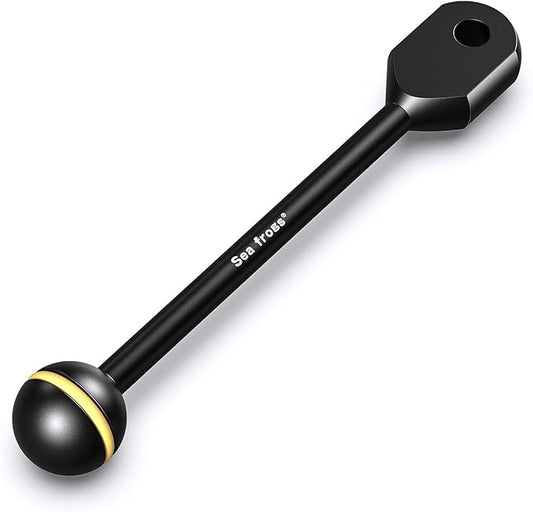 Sea frogs Ball Arm Ball to YS Mount Arm 5.5" Essential Diving Equipment Underwater Photography Gear Lighting System Aluminum Alloy Diving Equipment Accessory Lightweight Arms AM-4