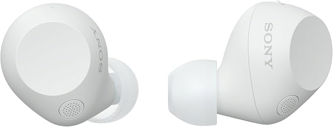 Sony WF-C710N Truly Wireless Noise-Canceling Earbuds with up to 30-Hour Battery Life, Lightweight and Secure, White