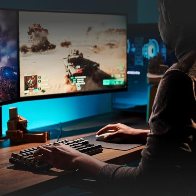 Logitech G413 SE Full-Size Mechanical Gaming Keyboard - Backlit Keyboard with Tactile Mechanical Switches, Anti-Ghosting, Compatible with Windows, macOS - Black Aluminum