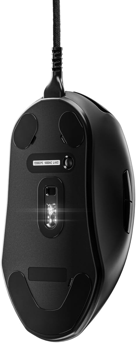 SteelSeries Esports FPS Gaming Mouse – Ultra Lightweight – Prime + Edition – 5 Programmable Buttons – 18K CPI TrueMove Pro Sensor – Magnetic Optical Switches – Customization - RGB Lighting – PC/Mac