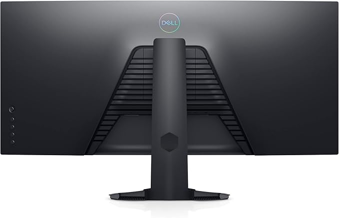 Dell S3422DWG Curved Gaming Monitor - 34 Inch 1800R Curved Screen with 144Hz Refresh Rate, WQHD (3440 x 1440) Display, HDMI, DP to DP 1.4 Cable, AMD FreeSync - Black