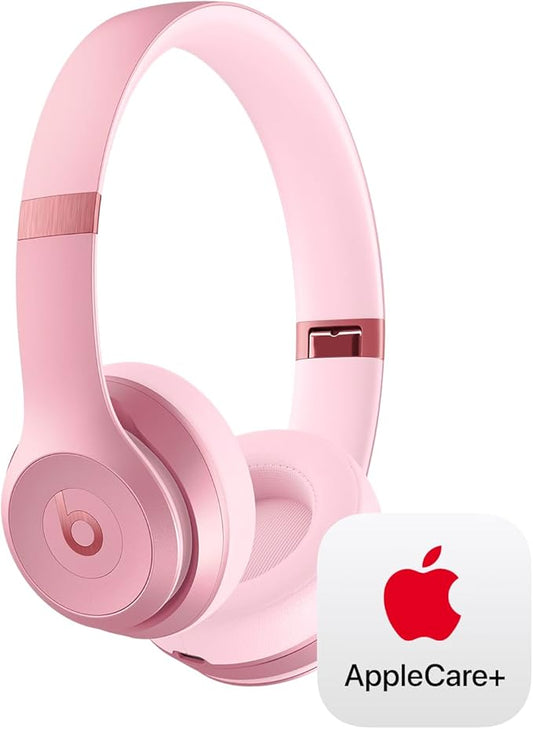 Beats Solo 4 with AppleCare+ for Headphones (2 Years) - Metallic Pink