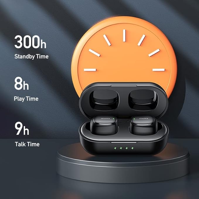 Wireless Earbuds, Bluetooth 5.4 Headphones HiFi Stereo, Comfortable Ear Buds for Kids & Teens, Fast Charging Case, IPX6 Waterproof, Lightweight in-Ear Earphones for Phone Tablet Laptop Sports, Blue