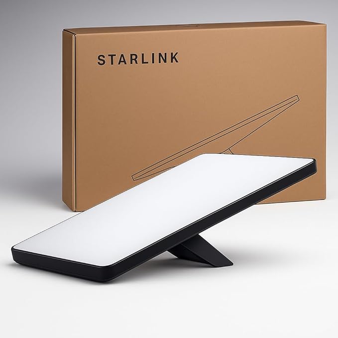 Starlink Mini – Portable Satellite Internet, Dual-Band WiFi, Original from SpaceX