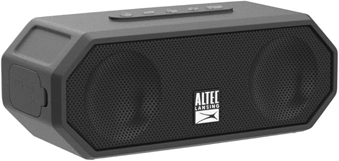 Altec Lansing LifeJacket H2O 4 - Waterproof Bluetooth Speaker, Durable & Portable Speaker with Voice Assistant, 10 Hour Battery Life & 100 Foot Range, Royal Blue