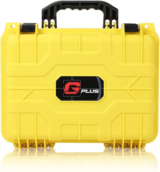 VR Carrying Case Outdoor Portable Storage Box Protector Glasses Bags(Yellow)