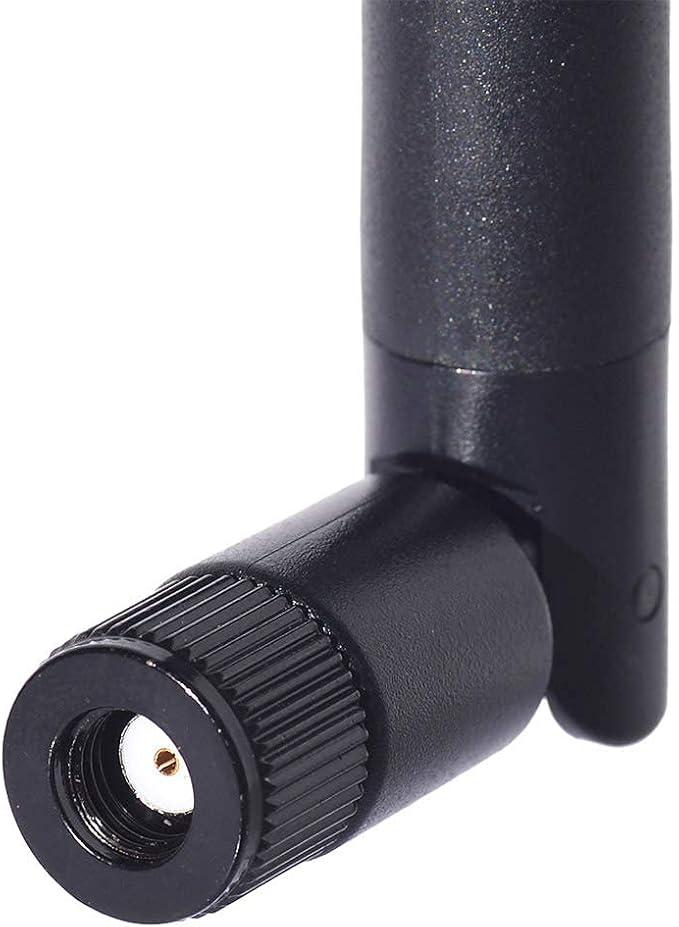 Bingfu Dual Band WiFi 2.4GHz 5GHz 5.8GHz 6dBi MIMO RP-SMA Male Antenna (2-Pack) for WiFi Router Wireless Network Card USB Adapter Security IP Camera Video Surveillance Monitor