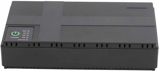 10400mAh POE UPS Battery Backup Power Supply 5V 9V 12V 2A Mini Uninterruptible 85V to 265V (US Plug)