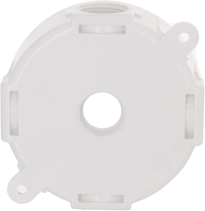 BELL PRB57550WH Round Weatherproof Box, Five 1/2 or 3/4 in. Threaded Outlets, White
