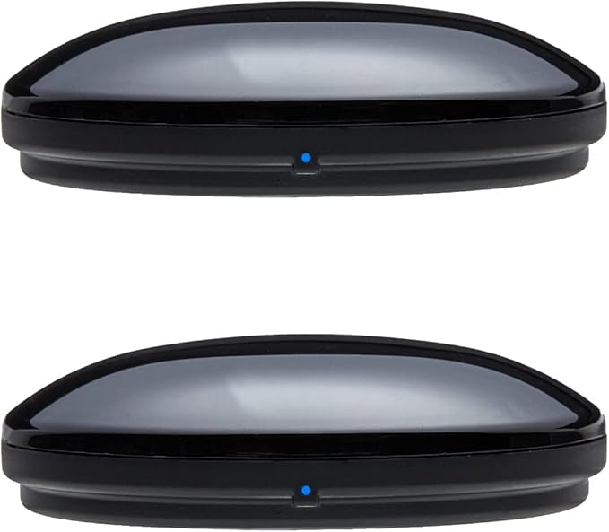 2 Pack Smart IR Remote Control,All in One WiFi IR Blaster Control, Universal Infrared Remote Control for TV DVD Air Conditioner STB etc,Compatible with Alexa, Google Assistant No hub