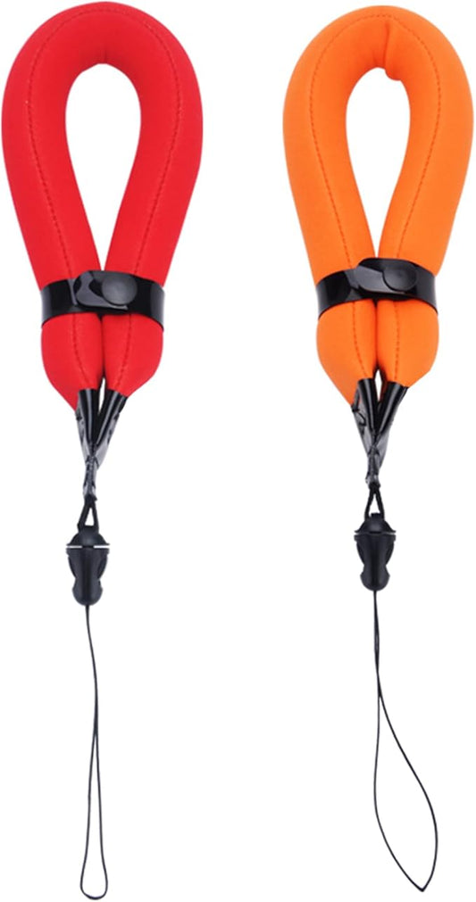 2 Pack Waterproof Camera Float Strap for Olympus TG-7 TG-6 TG-5 TG-4 TG-870 TG-860 Kodak PIXPRO WPZ2 Nikon W300 W150 W100 AW120 AW110 Fuji Fujifilm XP140 XP130 XP120 XP90 XP80 & More Underwater Camera