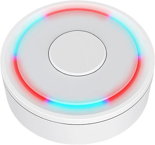 2 in1 Smart ZigBee3.0 and Bluetooth Gateway, Only for Tuya Protocol Products Smart Wireless Gateway for Home Automation, 2.4GHz WiFi Only, APP Control, Compatible with Alexa, Google Assistant