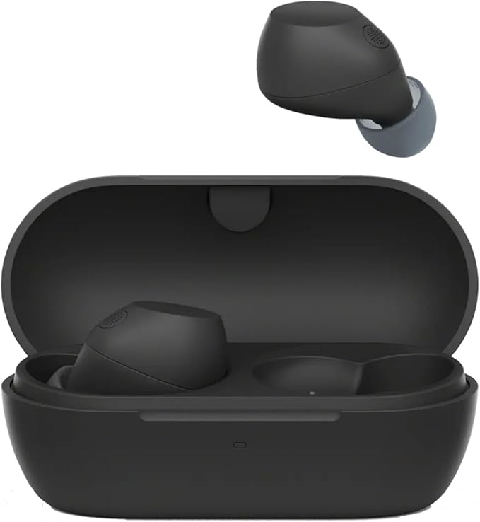 Sony WF-C710N Truly Wireless Noise-Canceling Earbuds with up to 30-Hour Battery Life, Lightweight and Secure, Black