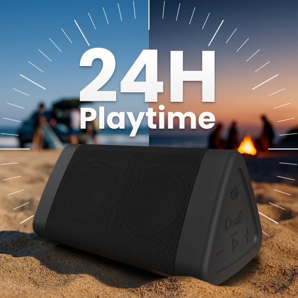 OontZ Angle 3 Portable Bluetooth Speaker 5.4, 2 Pack - 12W Sound, 24-Hr Battery, 100ft Wireless Range, IPX5 Water-Resistant, Budget-Friendly Small Speaker for Travel, Outdoor & Home (Black)