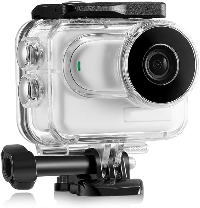 60M/196FT Waterproof Case for Insta360 GO 3,Underwater Deep Diving Protective Shell for Insta360 Camera Accessories