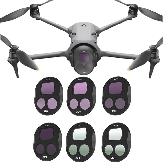 Lens Filter for DJI Mavic 4 Pro Drone (UV+CPL+ND8 16 32 64)