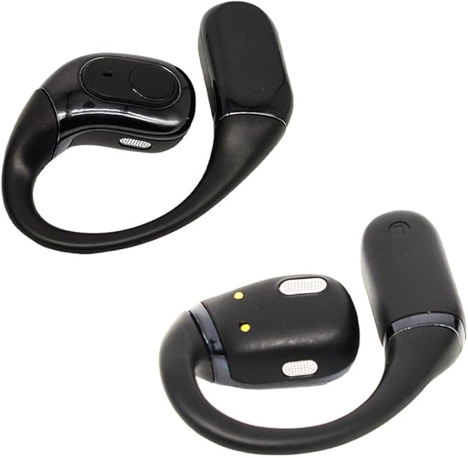 Ai Translator Earbuds Translation Headphones Real-Time 144 Languages with Online & Offline Adjustable Ear-Hook 36H Playtime Perfect for Travel & Business