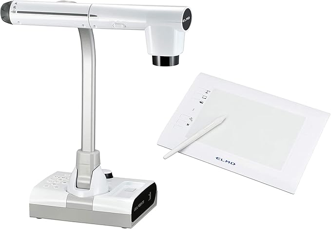 Elmo TT-12W 192x Zoom Document Camera with CRA-2 Wireless Tablet