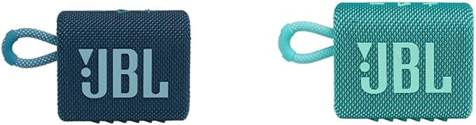 JBL Go 3 Portable Bluetooth Speakers (Blue, Teal)