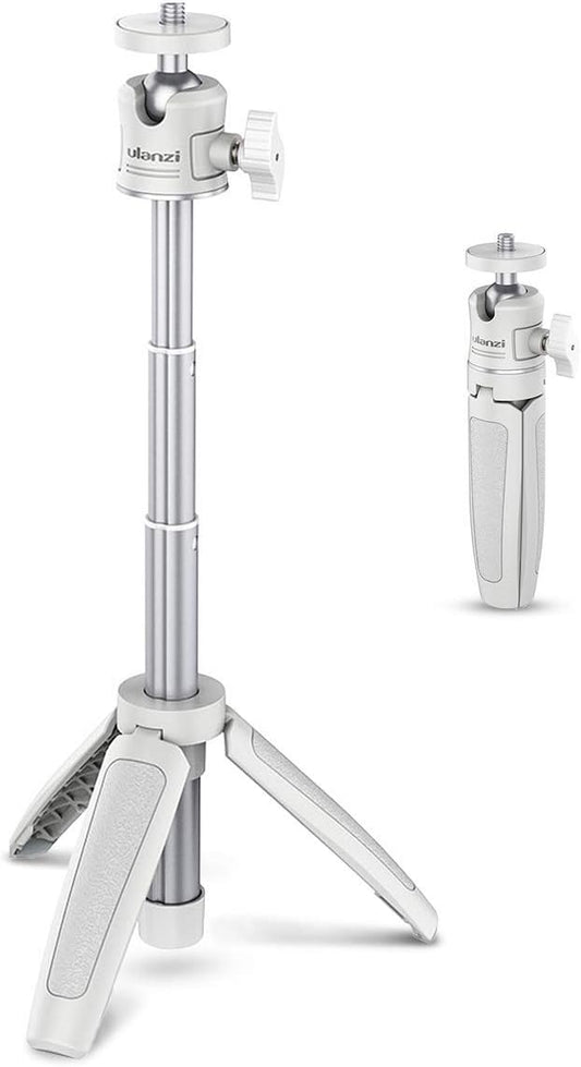 ULANZI Extension Pole Tripod, Mini Selfie Stick Tripod Stand Handle Grip for iPhone 13 Pro Max Samsung OnePlus Google Smartphone Canon G7X Mark III Sony RX100 DJI Osmo Nano Cameras Vlogging