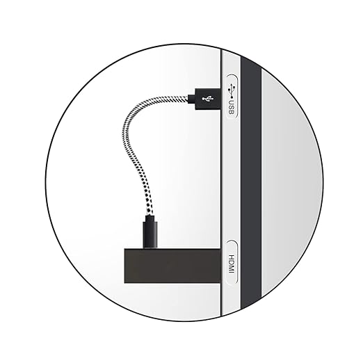 USB Power Cable for Fire Stick, Powers Amazon Fire TV Stick Directly from TV USB Port Eliminating Adapter, Cord Plug Charger Replacement for FireStick (2 Pack)