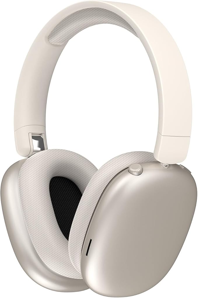 Active Noise Cancelling Headphones,Wireless Bluetooth Over Ear Headphones,Hi-Res Audio,70H Playtime,Lightweight Foldable Comfort Soft Earpads Headset for Gym,Travel,iOS/Android-Starlight