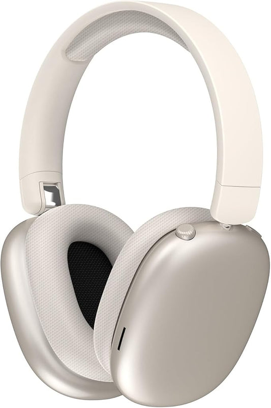 Active Noise Cancelling Headphones,Wireless Bluetooth Over Ear Headphones,Hi-Res Audio,70H Playtime,Lightweight Foldable Comfort Soft Earpads Headset for Gym,Travel,iOS/Android-Starlight