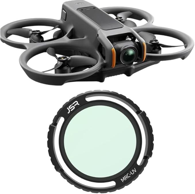 Lens Filter/Filter Set for DJI Avata 2 Drone Waterproof, Anti-Whiteout, UV-Blocking (UV)