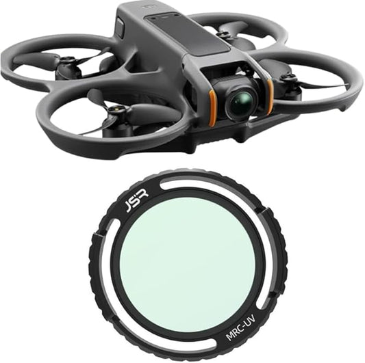 Lens Filter/Filter Set for DJI Avata 2 Drone Waterproof, Anti-Whiteout, UV-Blocking (UV)