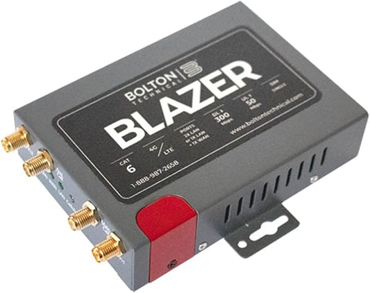 Blazer | 4G LTE CAT6 WiFi 6 Portable Cellular Router | Up to 1.2 Gbps speeds for Verizon, T-Mobile, AT&T