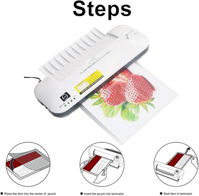 Thermal Laminating Pouches, 3 mil, Letter Size, 9×11.5 inches, 100(50×2) Packs, Used for Laminator Machine by WONLAMI