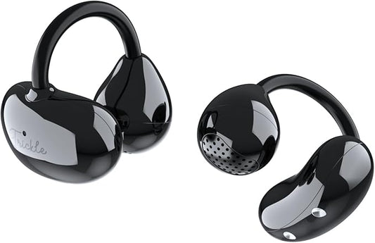 MUZEN Open Ear Headphones, Trickle 4g Lightweight Wireless Bluetooth 5.4 Clip On Earbuds with 38H Playtimes, Fit Comfort Sport Ear Clip Earbuds, Hi-Fi Earphones for Fintness Running Workout