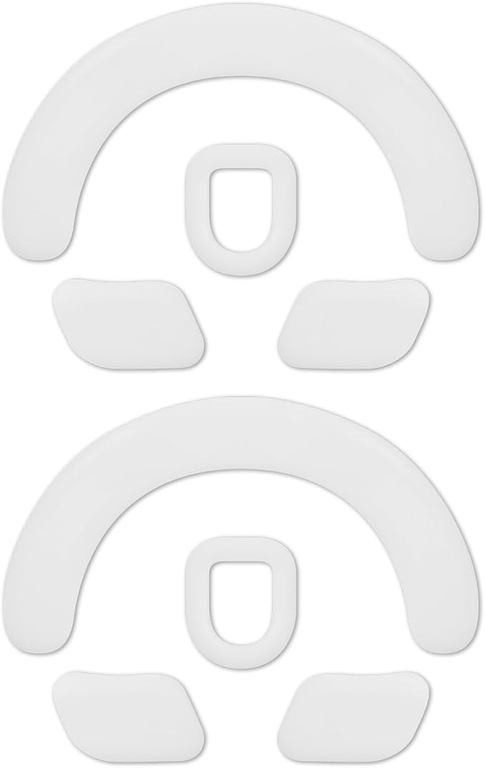 2 Pack V3 Hyper Speed Wireless Gaming Mouse Feet Sliding Stickers, Mice Glass Skates Pad, Replacement Glide Stickers for Smooth Control Precision on Any Gaming Surface (Glide Mice Skates)