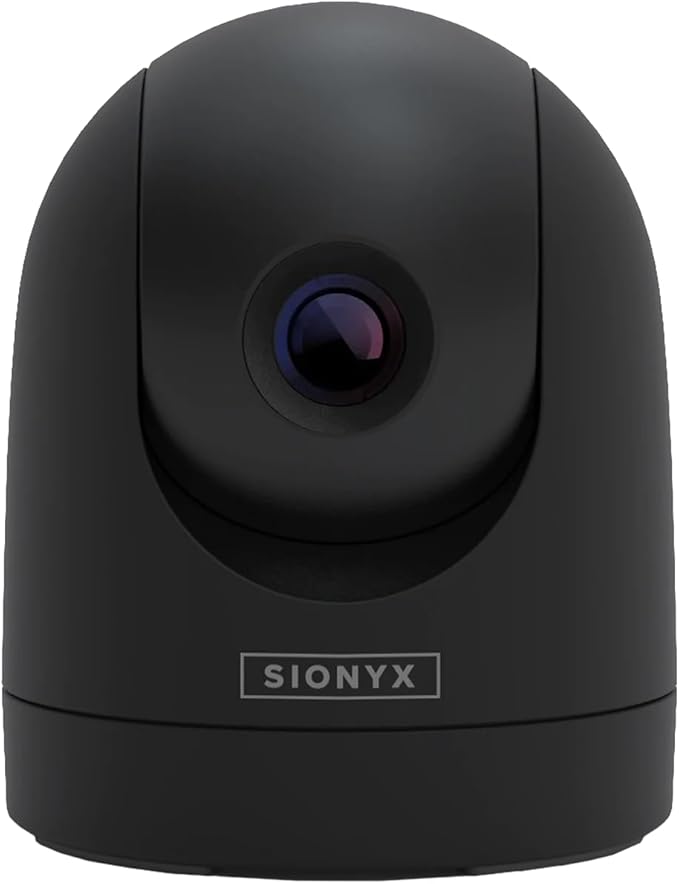 SiOnyx Nightwave Analog Camera, Rugged Ultra-Low Light Night Vision Marine Camera, Flexible Connectivity, Temporary and Permanent Mounting Options, DIY Installation, Black