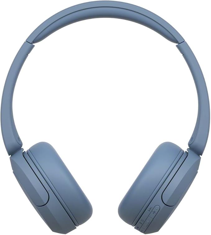Sony WH-CH520 Wireless Headphones Bluetooth On-Ear Headset with Microphone, Blue New