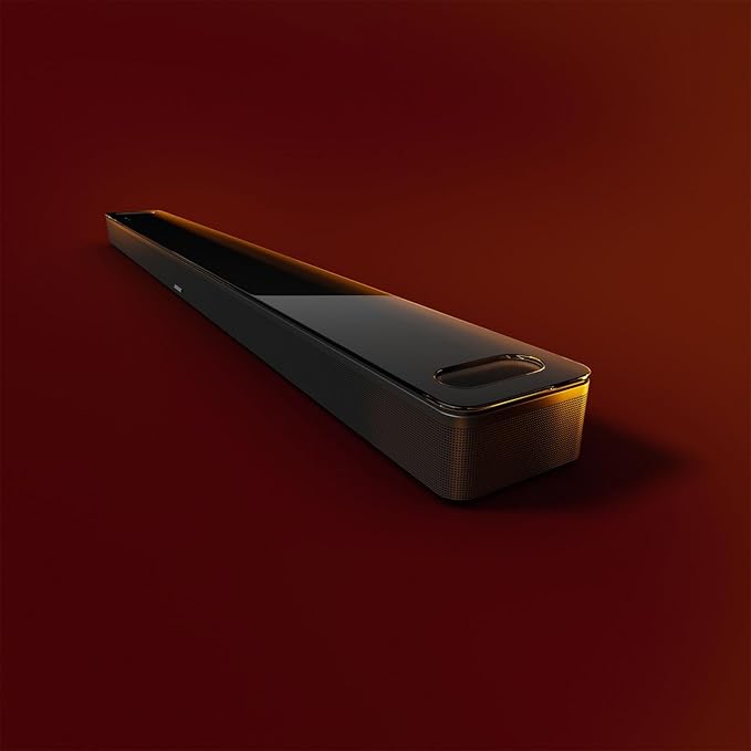 Bose Smart Ultra Soundbar, Surround Sound System for TV, Dolby Atmos Soundbar for TV Plus Alexa and Google Voice Control, Black