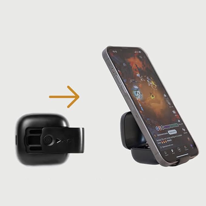 AirKlc Finger Ring Mouse, Bluetooth Touchpad, Cursor Control, Video Scroll, Compatible with PC, Laptop, Mobile, Tablet